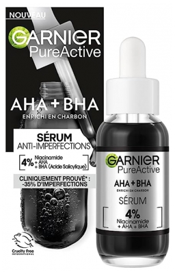 Garnier PureActive Sérum Anti-Imperfections au Charbon 30 ml
