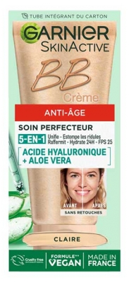 Garnier SkinActive BB Crème Anti-Âge Soin Perfecteur 5en1 SPF25 50 ml - Colour: Fair