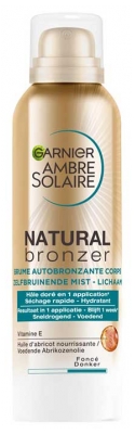 Garnier Ambre Solaire Natural Bronzer Itseruskettava Vartalosuihke 150 ml