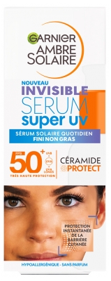 Garnier Ambre Solaire Invisible Super UV SPF50+ Serums 30 ml