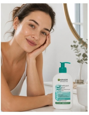 Garnier SkinActive Verzachtende Reinigingsgel Hyaluronzuur 250 ml