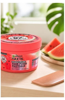 Garnier Fructis Hair Food Pepene Verde Mască Volum 320 ml