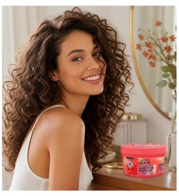 Garnier Fructis Hair Food Pepene Verde Mască Volum 320 ml