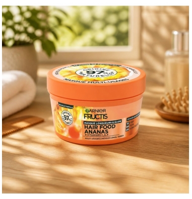 Garnier Fructis Hair Food Ananas Masque Longueur & Glow 320 ml
