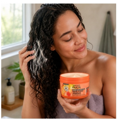 Garnier Fructis Hair Food Ananas Masque Longueur & Glow 320 ml