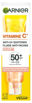 Garnier SkinActive Vitamin C Dnevni Fluid Proti UV-žarkom Proti Pigmentnim Lisam SPF50+ 40 ml