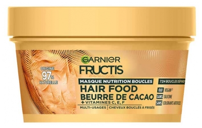 Garnier Fructis Hair Food Cacao Butter Nutrition Mask kiharoille 320 ml