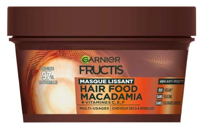 Garnier Fructis Hair Food Macadamia Maska Wygładzająca 320 ml