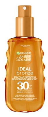 Garnier Ambre Solaire Ideal Bronze Skyddsspray-Mjölk SPF30 150 ml