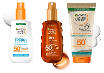Garnier Ambre Solaire Ideal Bronze Beschermende Sublimerende Olie SPF50+ 150 ml