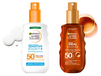 Garnier Ambre Solaire Ideal Bronze Beschermende Sublimerende Olie SPF50+ 150 ml