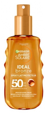 Garnier Ambre Solaire Ideal Bronze Spray Lapte Protector SPF50 150 ml