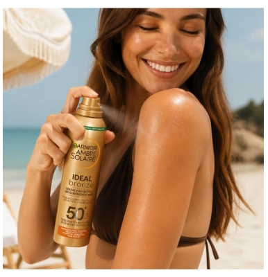 Garnier Ambre Solaire Ideal Bronze Bruma Protectora SPF50+ 150 ml
