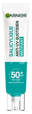 Garnier PureActive Dagelijkse Anti-Onzuiverheden Anti-UV Fluide SPF50+ 40 ml