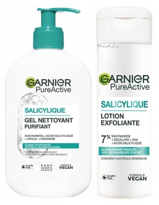 Garnier PureActive Schuimende Reinigingsgel met Hyaluronzuur 250 ml