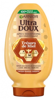 Garnier Ultra Delikatna Odżywka Odbudowująca do Włosów Delikatnych 360 ml