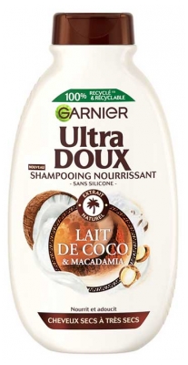Garnier Ultra Doux Hranilni šampon za suhe do zelo suhe lase 400 ml