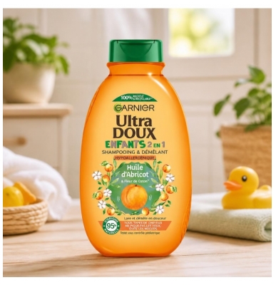 Garnier Ultra Doux Enfants 2in1 Shampoo and Detangler 400 ml