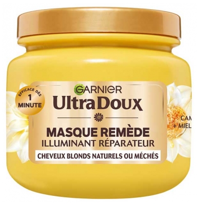 Garnier Ultra Doux Máscara Remédio Cabelos Loiros Naturais ou com Madeixas 340 ml