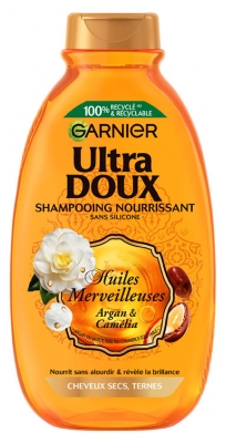 Șampon Nutritiv Garnier Ultra Doux pentru Păr Uscat și Tern 400 ml