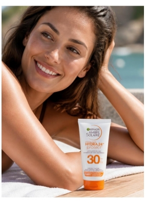 Garnier Ambre Solaire Hydra 24H Protect Milch LSF30 50 ml