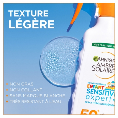 Garnier Ambre Solaire Enfant Sensitive Expert+ Spray Solaire SPF50+ 270 ml