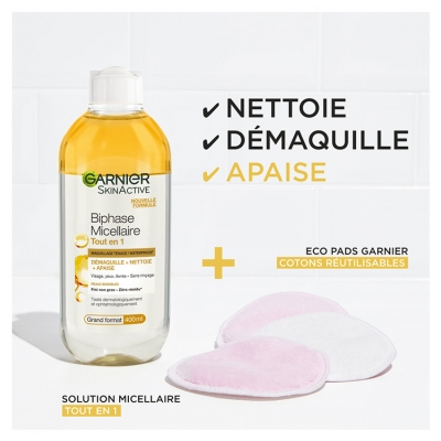Garnier SkinActive Micellaire Biphase Tout en 1 400 ml