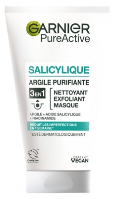 Garnier PureActive Salicylique Argile Purifiante 3en1 150 ml