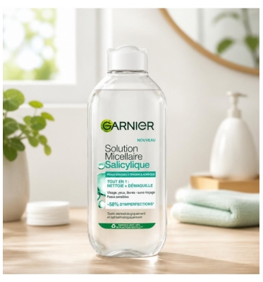 Garnier Mizellenlösung Salicylsäure Alles in 1 400 ml