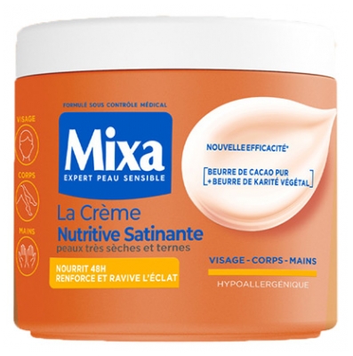 Mixa Odżywczy Krem Satynujący 400 ml