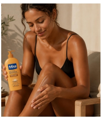Mixa Lait Corps Nourrissant Effet Soleil Peaux Mates 250 ml