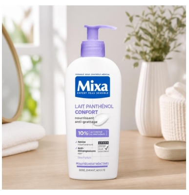 Mixa Leite Panthénol Confort 250 ml