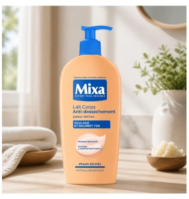 Mixa Moisturizing Body Milk Anti-Dryness 400 ml