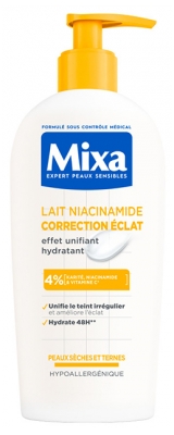 Mixa Niacinamide Radiance Correction Milk 250 ml