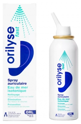 IBSA Orilyse Fast Spray Auriculaire Eau de Mer Isotonique 100 ml