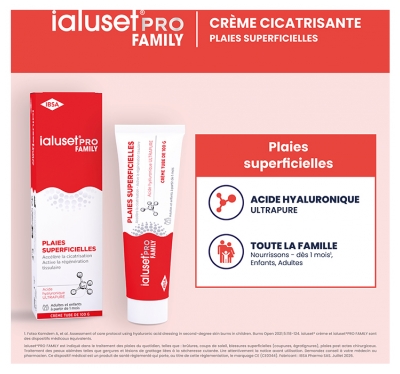 IBSA IALUSET PRO Family Plaies Superficielles 100 g