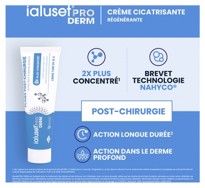 IBSA IALUSET PRO Derm Plaies Post-Chirurgie 25 g