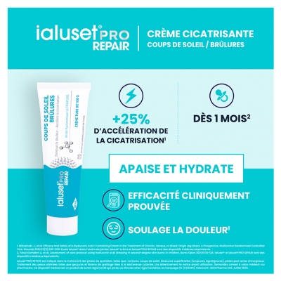 IBSA IALUSET PRO Repair Coups de Soleil Brûlures 100 g