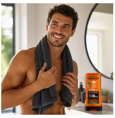 L'Oréal Paris Men Expert Hydra Energetic Taurine Żel pod Prysznic 300 ml