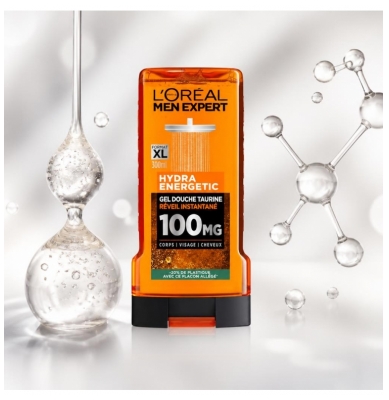 L'Oréal Paris Men Expert Hydra Energetic Taurine Żel pod Prysznic 300 ml