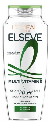 Elseve Champú Multi-Vitaminé 2en1 Vitalidad 300 ml