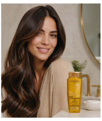 L'Oréal Paris Elseve Huile Extraordinaire Deep Nourishing Eco-Recharge Shampoo 250 ml