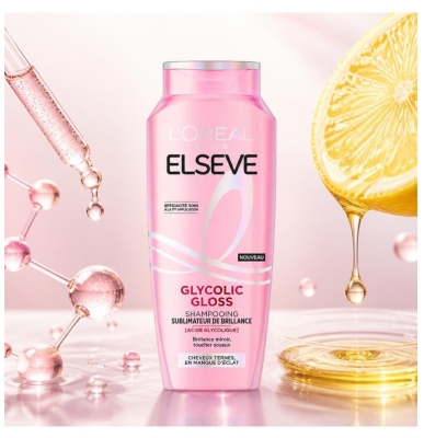 Șampon Sublimator de Luciu L'Oréal Paris Elseve Glycolic Gloss 250 ml