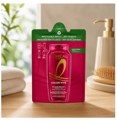 L'Oréal Paris Elseve Color Vive Champô Cuidado Proteção Cor Eco-Recarga 300 ml