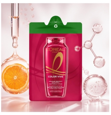 L'Oréal Paris Elseve Color Vive Champô Cuidado Proteção Cor Eco-Recarga 300 ml