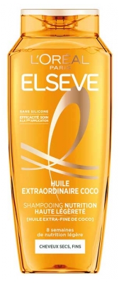 L'Oréal Paris Elseve Huile Extraordinaire Coco Shampoing Nutrition Haute Légèreté 250 ml