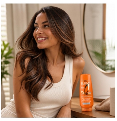 L'Oréal Paris Elseve Huile Extraordinaire Coco Entwirrende Spülung Nährpflege Hohe Leichtigkeit 200 ml