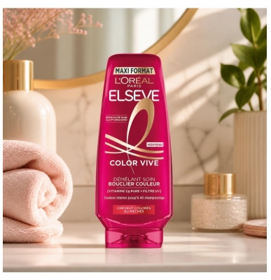 L'Oréal Paris Elseve Color Vive Entwirrungsspülung Pflege Farbschild 400 ml