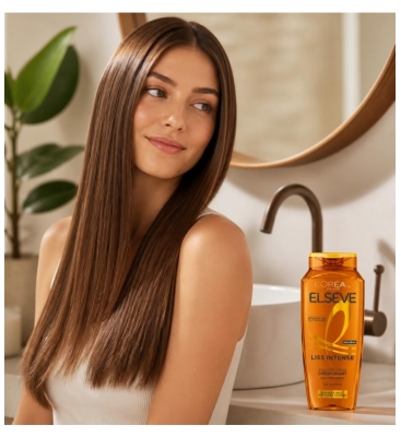 L'Oréal Paris Elseve Liss Intense Shampoing Disciplinant 300 ml