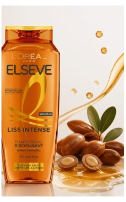 L'Oréal Paris Elseve Liss Intense Shampoing Disciplinant 300 ml